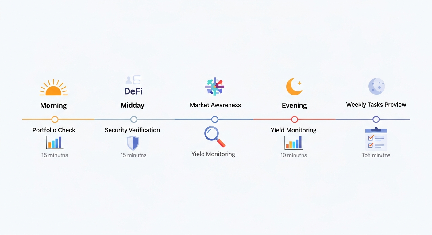 Daily Routine Timeline