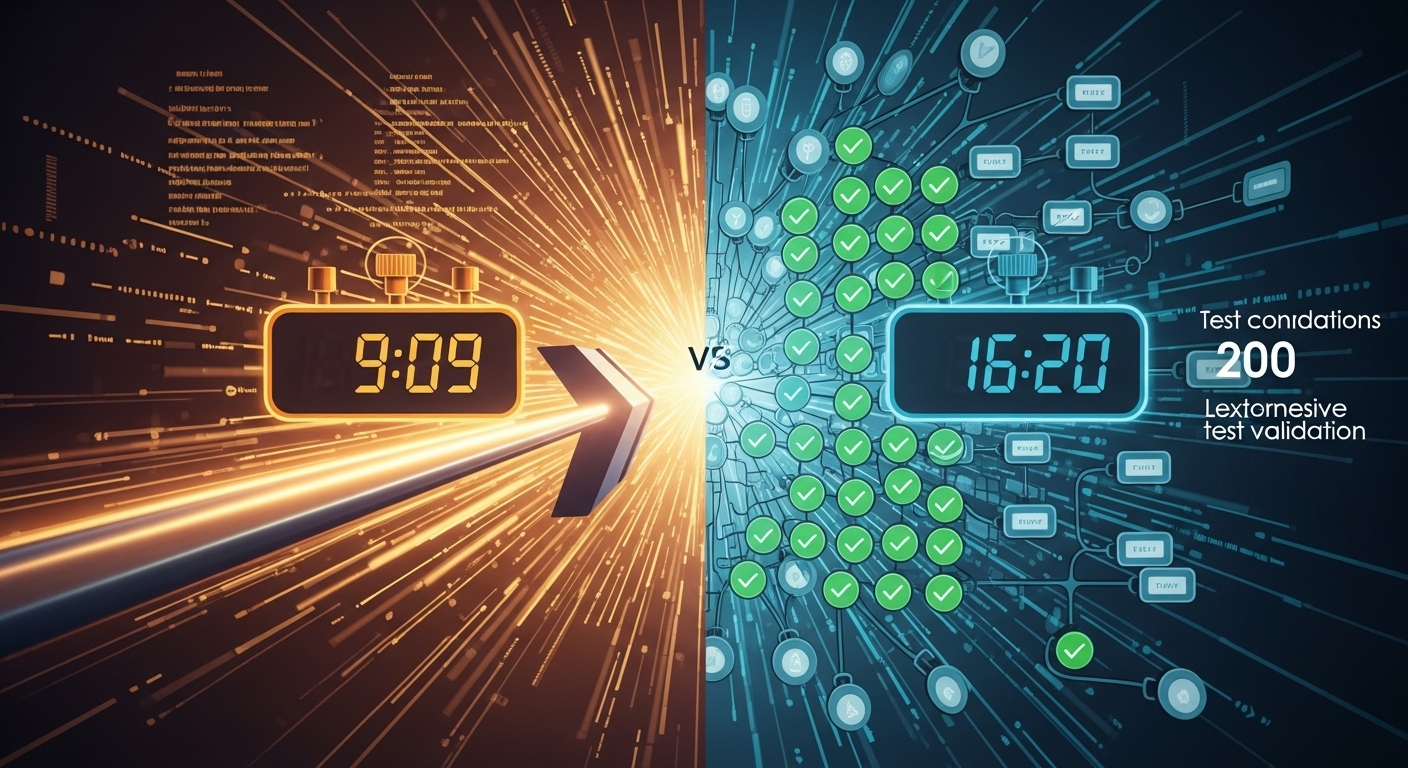 Speed vs Thoroughness
